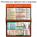 WhiteCoat Clipboard® - Orange Occupational Therapy Edition